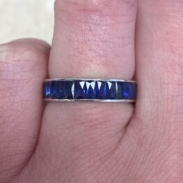 beverly sapphire eternity band