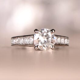 1.01 carat Stunning Cartier Engagement Ring Artistic Picture 12848