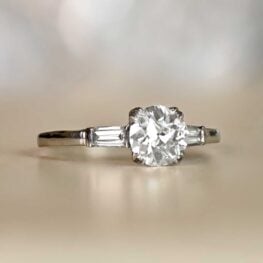 0.76ct Old European Cut Diamond Platinum Engagement Ring 13652-Artistic.jpg-1200x1200