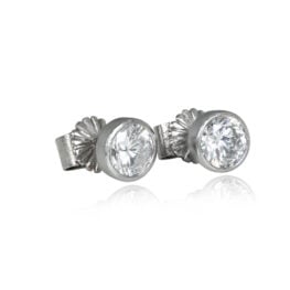 Round Brilliant Diamond Earrings 1.80ct Combined - Calverton Earrings 13795 TSV