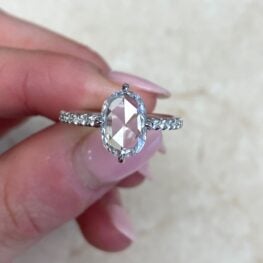 Rose Cut Diamond Engagement Ring - Bridgewater Ring 13880 F5