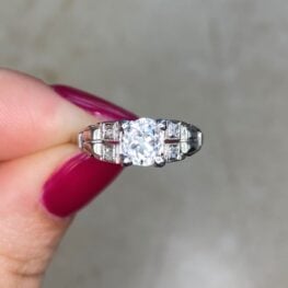 hylan engagement ring I color and VS2 clarity