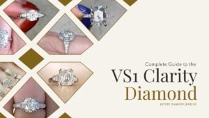 vs1 clarity diamond rings in artistic layout